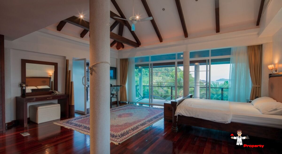 5 Bedroom Sea View Villa - Paradise Heights Yamu - Cape Yamu - Phuket East - for sale